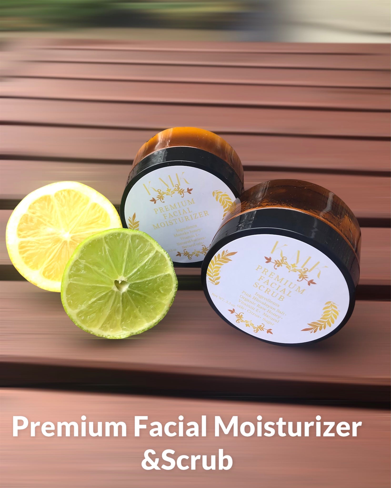 Premium Facial Moisturizer & Scrub