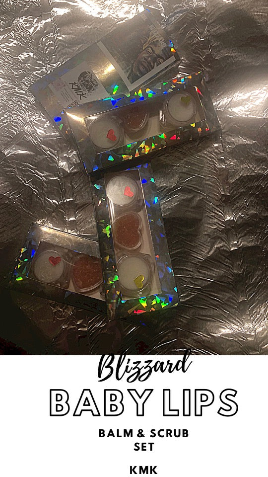 Blizzard Baby Lips - Lip Scrub And Balm Set
